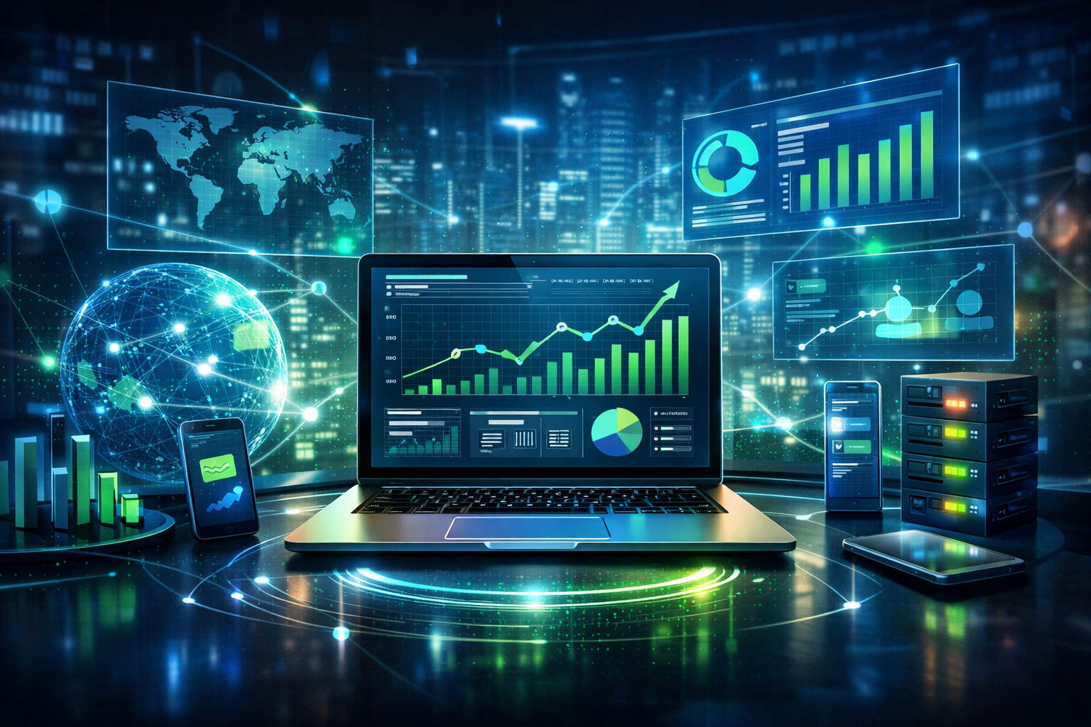 Tecnologia, dados e automação